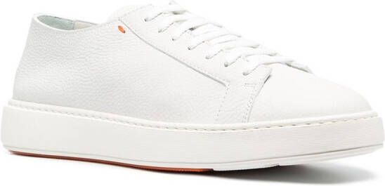 Santoni Heren low-top sneakers Grijs