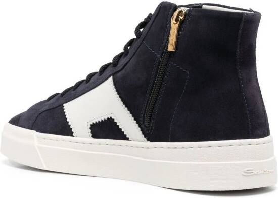 Santoni High-top sneakers Blauw