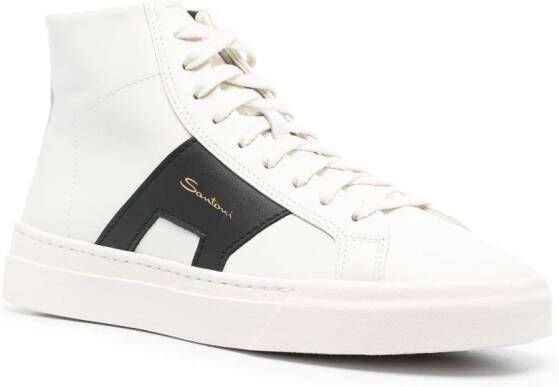 Santoni High-top sneakers Wit