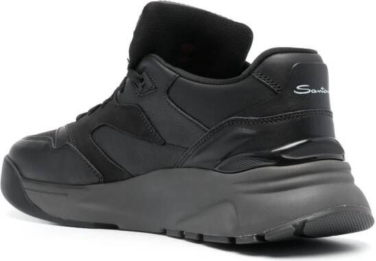 Santoni Hy-Run low-top sneakers Zwart