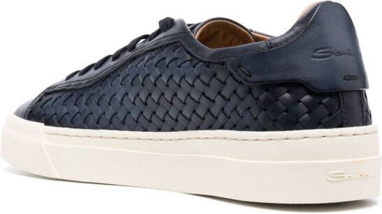 Santoni Low-top sneakers Blauw