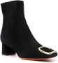 Santoni Laarzen met gesp Zwart - Thumbnail 2
