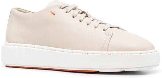 Santoni Low-top sneakers Beige