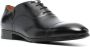 Santoni Leren Oxford schoenen Zwart - Thumbnail 2