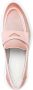 Santoni Leren penny loafers Roze - Thumbnail 4