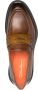 Santoni Leren loafers Bruin - Thumbnail 4