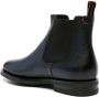 Santoni Leren Chelsea laarzen Blauw - Thumbnail 3