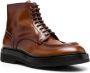 Santoni Leren laarzen Bruin - Thumbnail 2