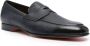 Santoni Leren loafers Blauw - Thumbnail 2