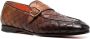 Santoni Leren loafers Bruin - Thumbnail 2