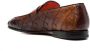 Santoni Leren loafers Bruin - Thumbnail 3