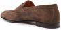 Santoni Leren penny loafers Bruin - Thumbnail 3