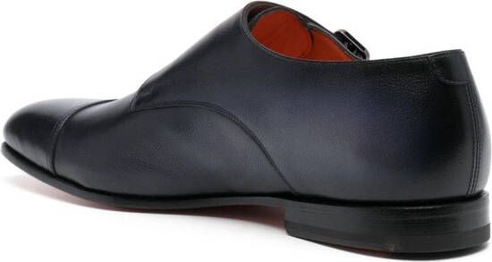 Santoni Leren schoenen Blauw