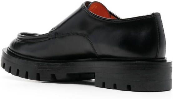 Santoni Loafers met gespsluiting Zwart