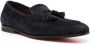 Santoni Loafers verfraaid met kwastje Blauw - Thumbnail 2