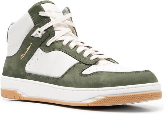 Santoni High-top sneakers Wit