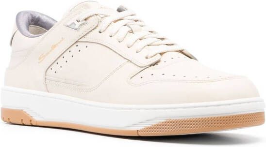 Santoni Low-top sneakers Beige