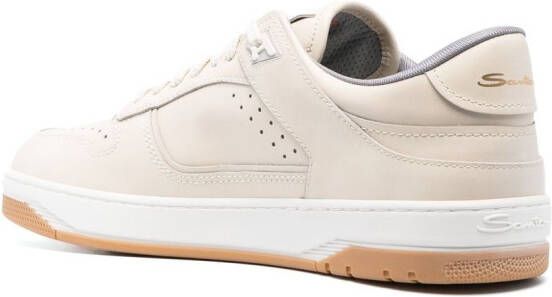 Santoni Low-top sneakers Beige