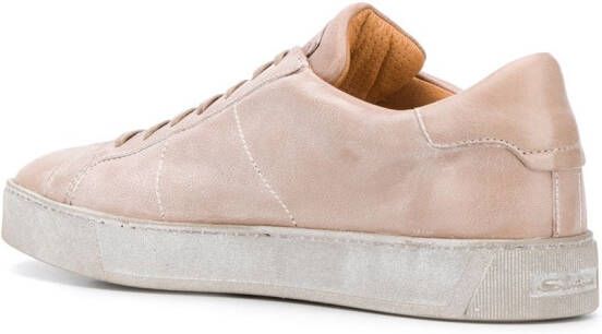 Santoni Low-top sneakers Beige