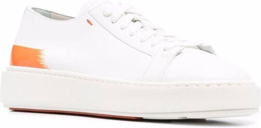 Santoni Low-top sneakers Wit