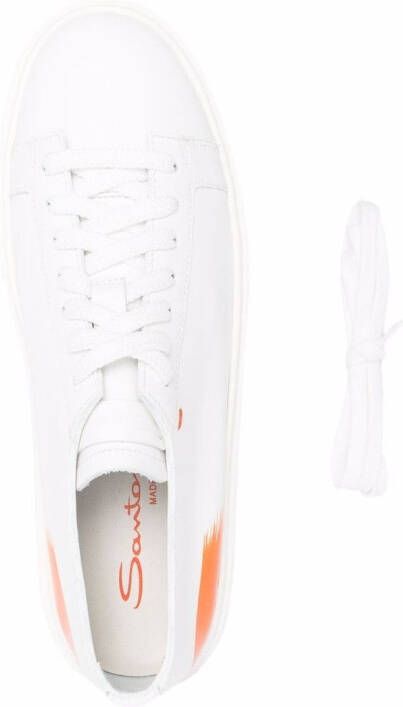 Santoni Low-top sneakers Wit