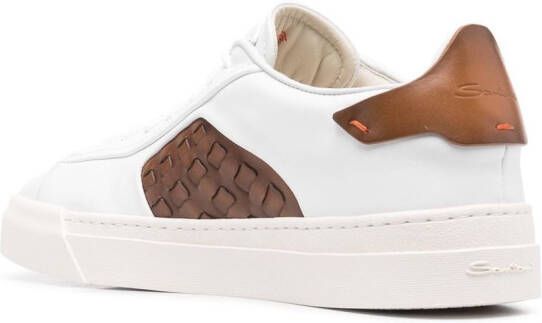 Santoni Low-top sneakers Wit