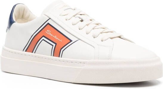 Santoni Low-top sneakers Wit