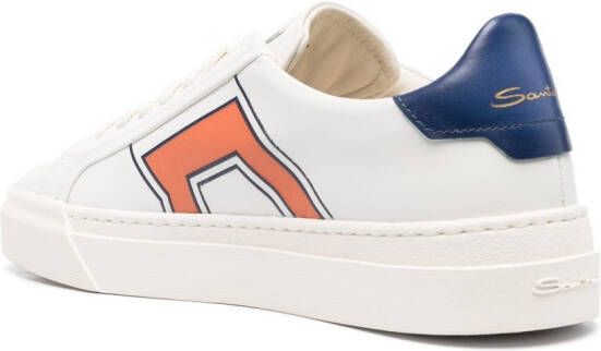 Santoni Low-top sneakers Wit