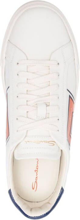 Santoni Low-top sneakers Wit