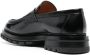 Santoni Leren loafers Zwart - Thumbnail 3