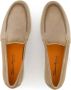 Santoni Malibu leren loafers met ronde neus Beige - Thumbnail 4