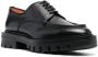 Santoni Oxford leren schoenen Zwart - Thumbnail 2