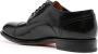 Santoni Lakleren Oxford schoenen Zwart - Thumbnail 3