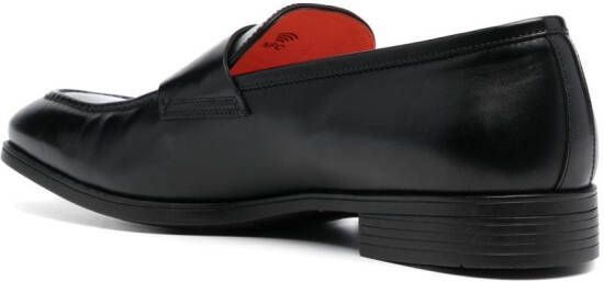 Santoni Penny loafers Zwart