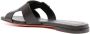 Santoni Sandalen met dubbele gesp Bruin - Thumbnail 3