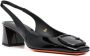 Santoni Slingback pumps met bandje Zwart - Thumbnail 2