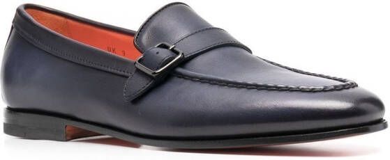 Santoni Slip-on loafers Blauw