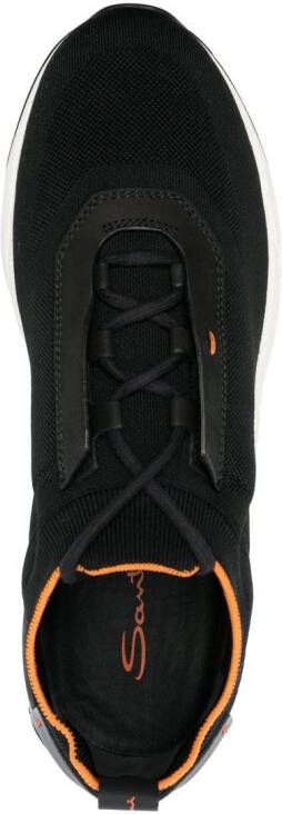 Santoni Soksneakers Zwart