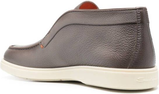 Santoni Suède desert laarzen Grijs