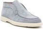 Santoni Suède laarzen Blauw - Thumbnail 2