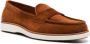 Santoni Suède loafers Bruin - Thumbnail 2