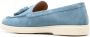 Santoni Suède loafers Blauw - Thumbnail 3