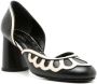 Sarah Chofakian Alexis pumps met ronde teen Zwart - Thumbnail 2