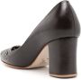 Sarah Chofakian Audrey leren pumps Bruin - Thumbnail 3