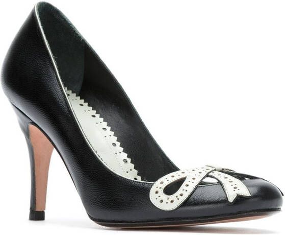 Sarah Chofakian Audrey pumps Zwart