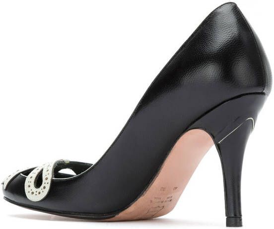 Sarah Chofakian Audrey pumps Zwart