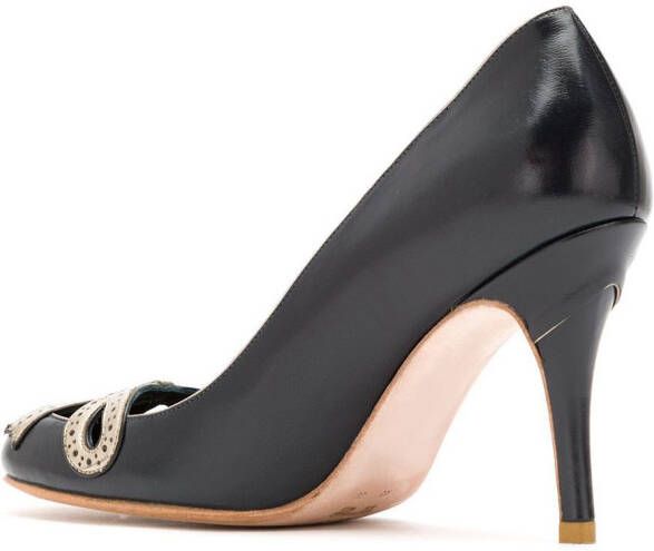 Sarah Chofakian Audrey pumps Zwart