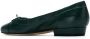 Sarah Chofakian ballerinas met strik Groen - Thumbnail 3