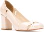 Sarah Chofakian Bruxelas lakleren pumps Beige - Thumbnail 2