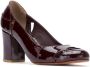 Sarah Chofakian Bruxelas lakleren pumps Rood - Thumbnail 2